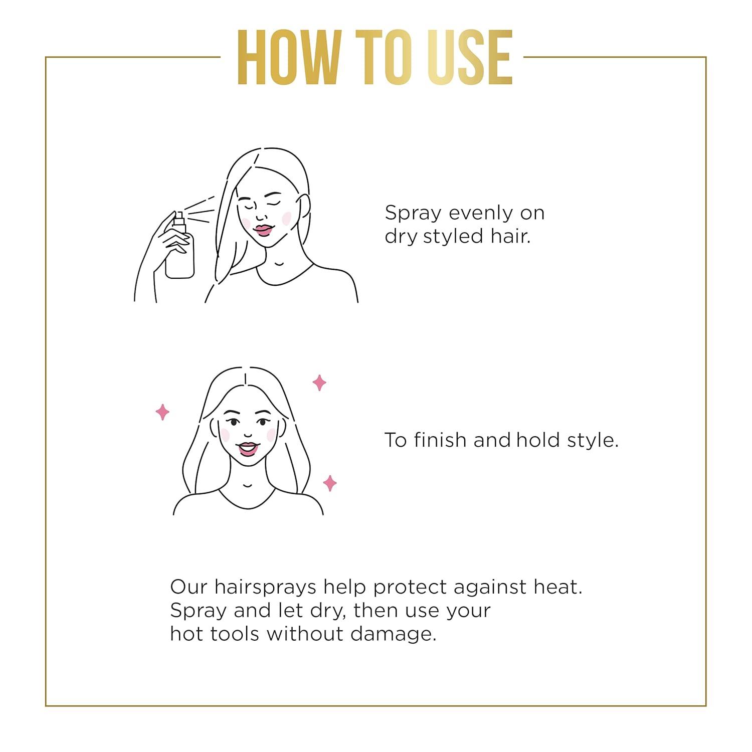 imagePantene Hairspray Nonaerosol Volume Lasting Hold ProV Body amp Softness Texturizing 85 fl oz Triple PackPantene Hairspray Volume Lasting Hold 85 fl oz Triple Pack