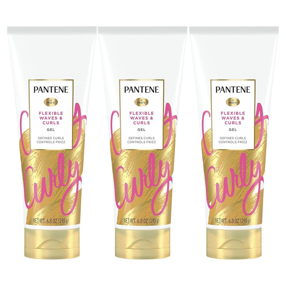 imagePantene Hair Gel Flexible Wave ProV 68 fl oz Triple PackPantene  Hair Gel  Flexible Wave  ProV  68 Ounce Pack of 3