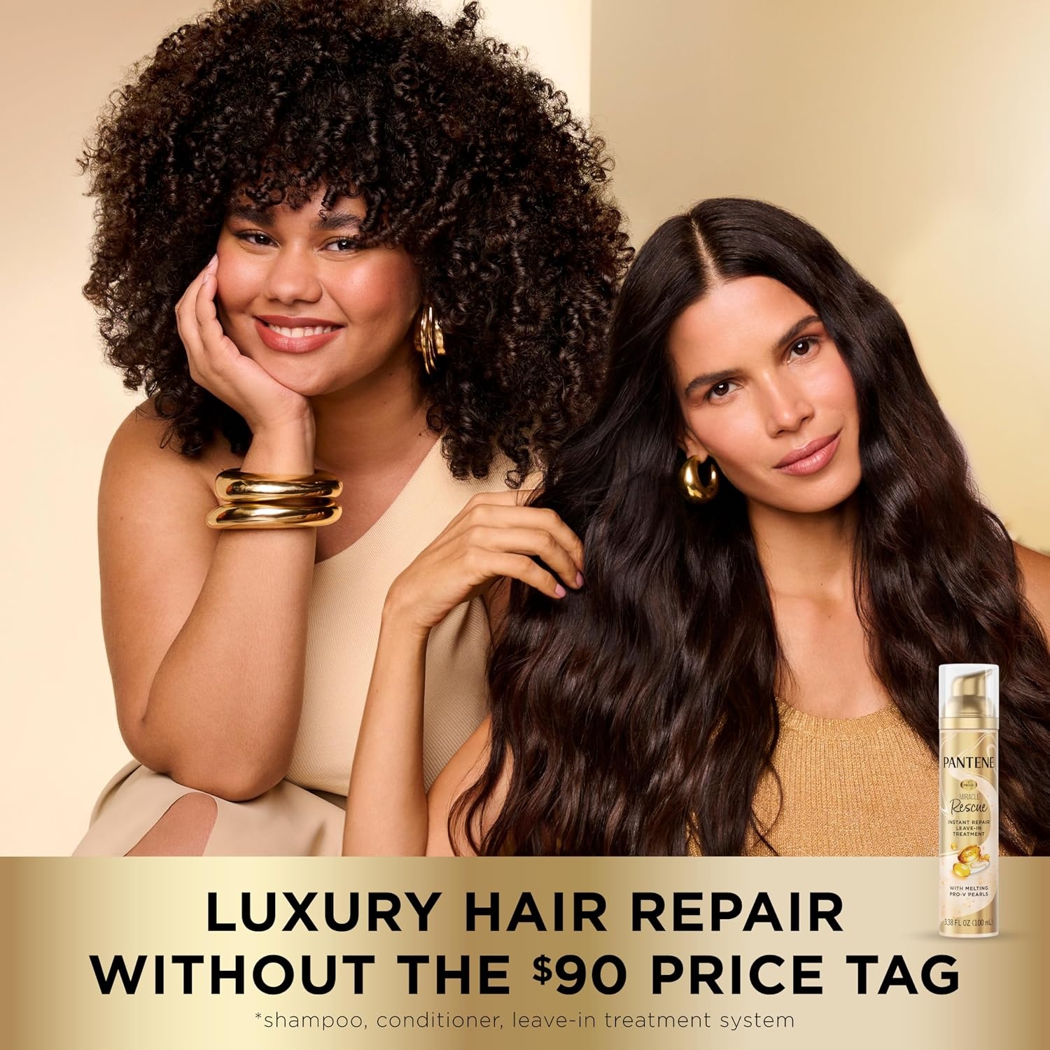 image:imagePantene Miracle Rescue LeaveIn Treatment with ProV Pearls Instant Damage Repair 338 oz