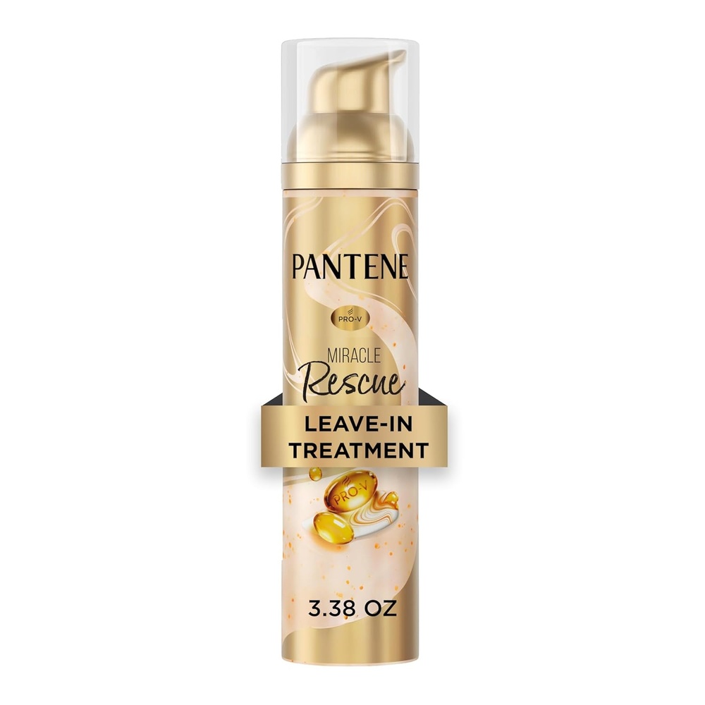 image:imagePantene Miracle Rescue LeaveIn Treatment with ProV Pearls Instant Damage Repair 338 oz